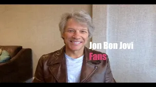 A Message From Jon Bon Jovi