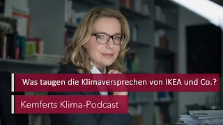 Greenwashing: Was taugen die Klimaversprechen von IKEA, DHL und Co.? | Kemferts Klima-Podcast | MDR