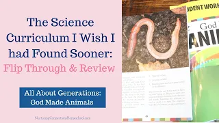 What I Think about Generations Science Curriculum * Flip Through * Review * How We Plan