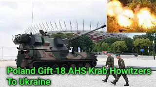 Poland Send AHS Krab Self-Propelled Howitzers To Ukraine