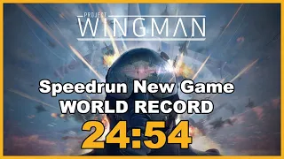 [Old WR] Project Wingman Speedrun New Game (MSB) in 24:54