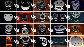 Original Rush vs ALL 20 Fanmade Roblox Doors Versions Comparison BUT it Gets WORSE