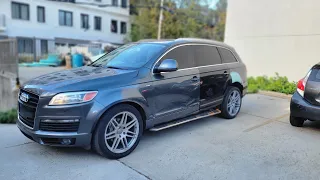 Our Rare Audi Q7 From The Auction Gets Rebuilt