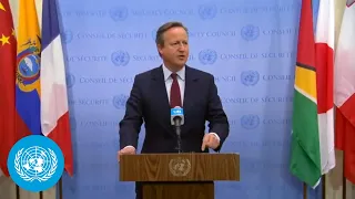 United Kingdom on Ukraine - Media Stakeout | Security Council | United Nations