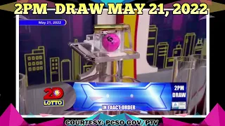 2D Lotto 2pm Live Draw May 21, 2022 PCSO | LOTTO RESULT WINNING NUMBER