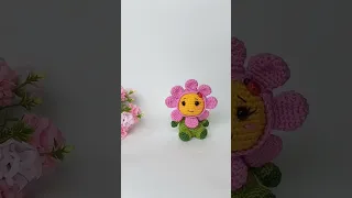 🌸Beautiful Crochet doll - FLOWER amigurumi // Вязаная куколка - ЦВЕТОЧЕК крючком🌸