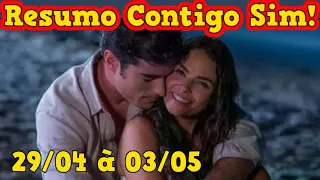 Contigo Sim - 😍 Resumo Contigo Sim de 29 de Abril à 03 de Maio! - @resumodanovela2018