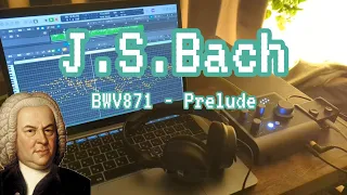 J.S.Bach - BWV871/Prelude 【Synthesizer arranged】