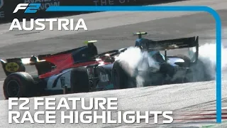 Formula 2 Feature Race Highlights | 2019 Austrian Grand Prix