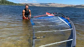 Nicola Lake Windsurfing