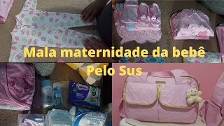 Arrumando a mala maternidade da bebê pelo Sus . O que levar?🤰🏾❤️ 35 semanas ❤️