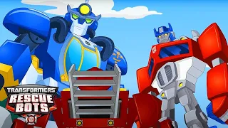 Transformers: Rescue Bots | Optimus Prime Meets and Old Friend | Kids Cartoon | Transformers Kids