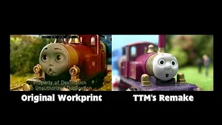 Thomas and the Magic Railroad: PT Boomer Chase Scene Comparison (Original vs Remake)