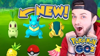 Pokemon GO "GEN 2" Ep.1 - CATCHING *NEW* POKEMON! (Gameplay)