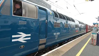 55009 leaving Doncaster 29/7/23.