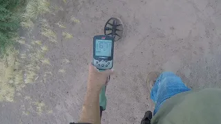 MINELAB XTERRA PRO; Multiple vdi target vs steady vdi target