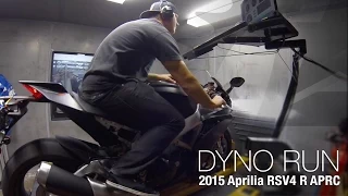 2015 Aprilia RSV4 R APRC Dyno Run - MotoUSA