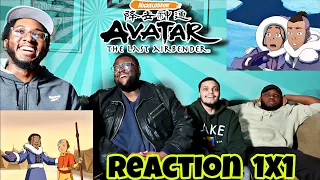 Avatar The Last Airbender REACTION!! "First Time Watching" Book 1 Episode 1 *The Boy In The Iceberg*