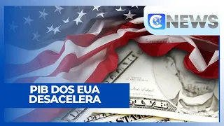 Economia dos EUA desacelera, mas a inflação permanece alta