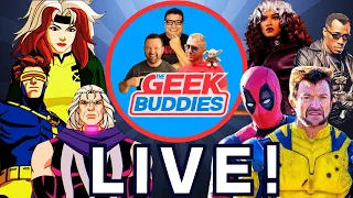 MARVEL UPDATES - Deadpool & Wolverine, Blade, X-Men '97, Spider-Man 4 - THE GEEK BUDDIES LIVE!