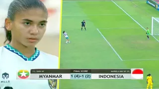 FULL HIGHLIGHT ADU PENALTI‼️ Timnas Putri Indonesia vs Myanmar Perebutan Tempat Ke-3 Piala AFF U-19