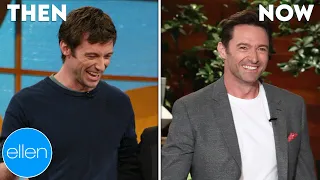 Then and Now: Hugh Jackman’s First and Last Appearances on 'The Ellen Show'