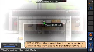 The escapist - Tutorial mode