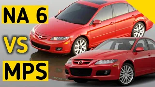 What's the differences between a NA Mazda 6 and MazdaSPEED 6 MPS?