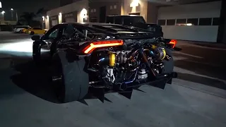The loudest twin turbo Lamborghini Huracán - 1200 HP
