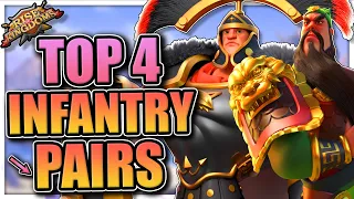 Best infantry pairs [Top 4 -- May 2022] Rise of Kingdoms Scipio META