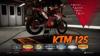 MXGP 3 2 stroke gameplay.KTM 125