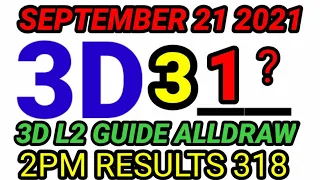 3d guide today september 21 2021 #3DTIPSTODAY #3DGUIDE #CONGRATS31ALL