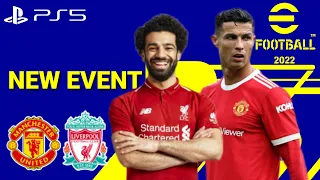 eFootball 2022  AMAZING ONLINE Gameplay Liverpool vs Manchester United - PS5 - 60FPS