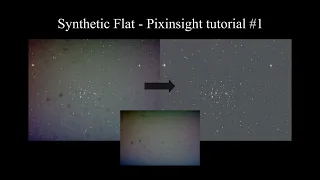 Synthetic Flats - Pixinsight tutorial #1