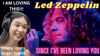 Young Opera Singer Reacts To Led Zeppelin - Since I've Been Loving You