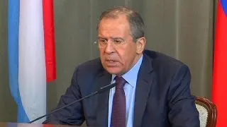 Russia warning on Ukraine from Foreign Minister Sergei Lavrov