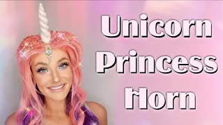 DIY How to make Unicorn Horn 🦄 Unicorn Princess Horn