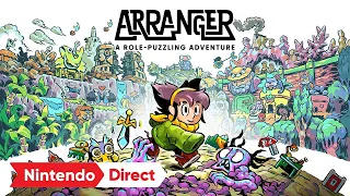 Arranger: A Role-Puzzling Adventure - Reveal Trailer - Nintendo Switch