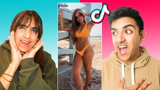 TIKTOK TRY NOT TO LAUGH CHALLENGE With My MOM