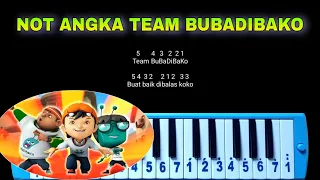 Not Pianika Team BuBaDiBaKo - Boboiboy