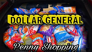 1¢ 🔥 Penny Shopping 🛒 part #2 🍀 Dollar General 🤣 #pennyitems #pennyshopping