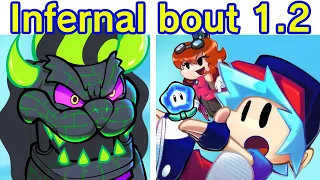 Friday Night Funkin' VS Bowser | INFERNAL BOUT V1.2 | MAR10 Day (FNF Mod) (Super Mario Bros. Wonder)