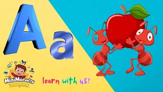 Phonics Song With Two Words | @MiniMarvelsTV Nursery Rhymes, Songs & Toddler Videos