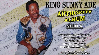 KING SUNNY ADE-ALASE LAIYE ALASE LORUN (AUTHORITY ALBUM)