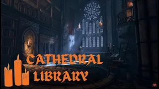 Cathedral Library 🕯📜 - ASMR Ambience