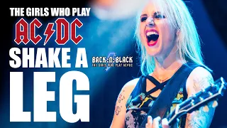 Shake a Leg LIVE Pro shot - BACK:N:BLACK - The Girls who play AC/DC