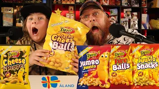 TAFFEL CHEESE SNACKS REVIEW FROM ÅLAND