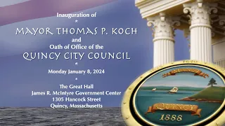 Inauguration of Mayor Thomas P. Koch (1/8/2024)