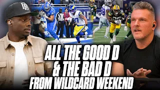 Breaking Down Some Of The Best D & Worst D In The NFL Playoffs Wildcard Weekend | Everything DB