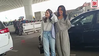 Neha Dhupia, Pooja Bedi, Alaya Furniture Wala, Spotted At Airport Departure | #nehadhupiya #spotted